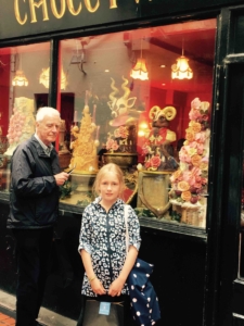 Dad and Sarah in Brighton