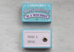 Happy Birthday In A Matchbox Gift