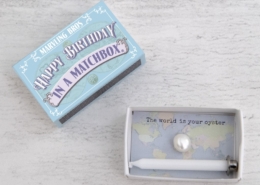 Happy Birthday In A Matchbox Gift