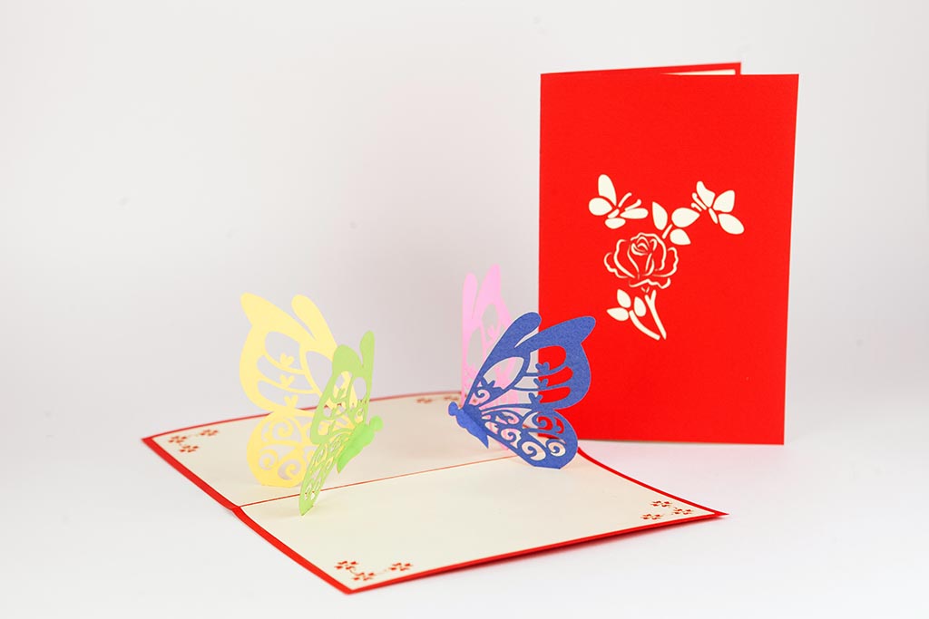 Butterflies Pop-Up Card