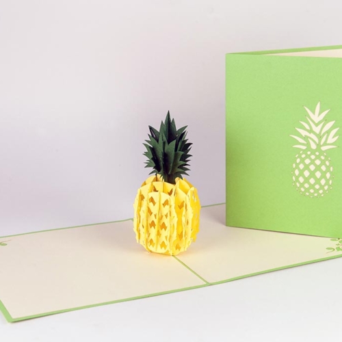 Pineapple Pop-Up Card