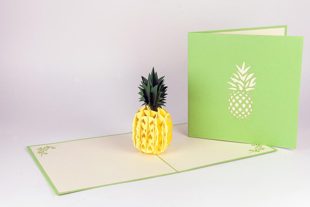 Pineapple Pop-Up Card
