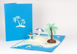 Beach Birthday Card