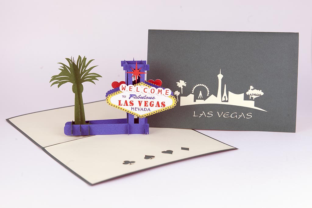 Las Vegas Greetings Card