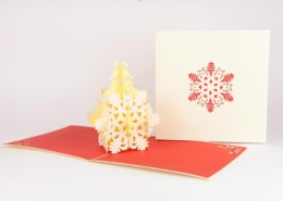 Snowflake Pop-Up Card