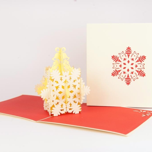 Snowflake Pop-Up Card