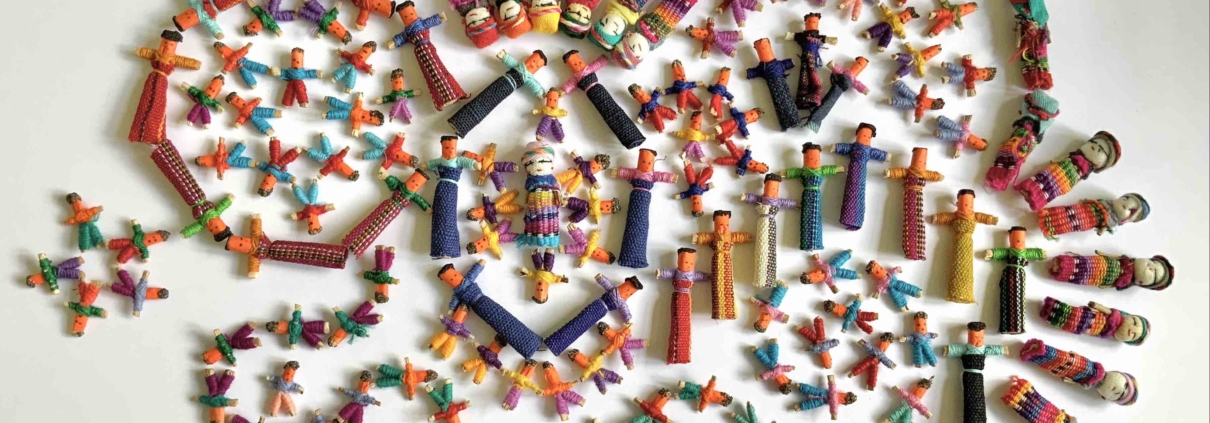 Guatemalan worry dolls