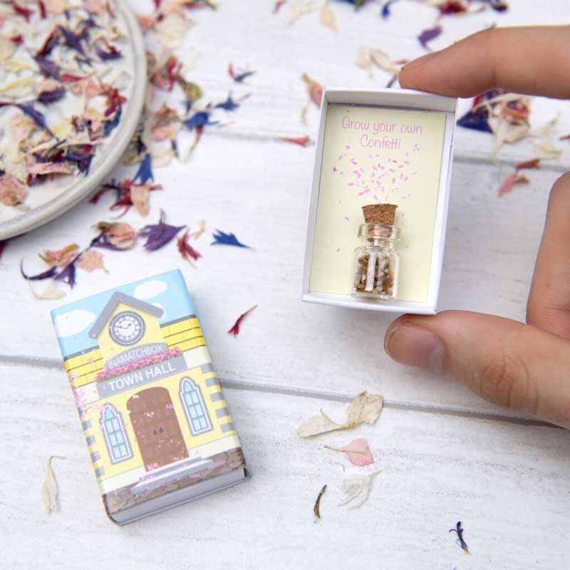 Grow Your Own Confetti In A Matchbox