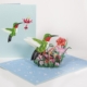 Hummingbird Pop-Up Card