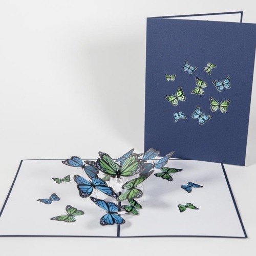 Blue Butterfly Card