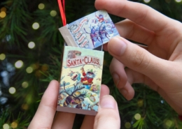 Christmas santa matchbox